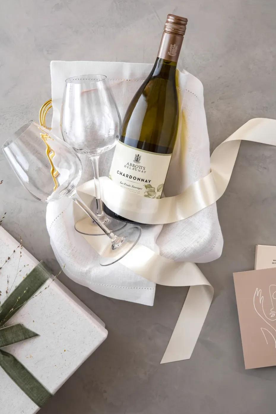 Rose Garden wittewijnglas 4-pack 43 cl, Transparant