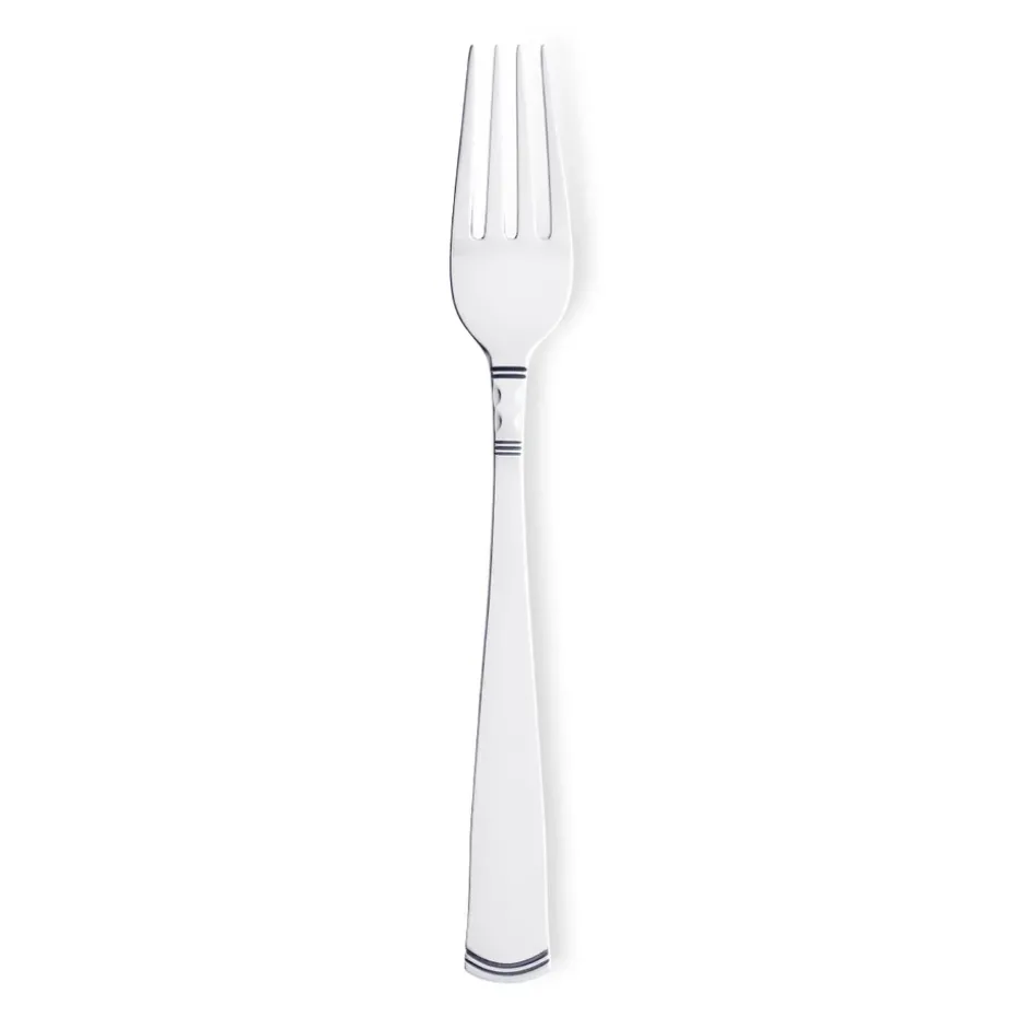 Rosenholm tafelvork zilver, 18,1 cm