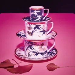 Rosenthal Heritage Turandot espressokopje met schoteltje, Blauw