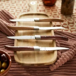 Royal Steak grillmes 4-pack, Brown in houten doos