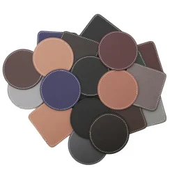 Ørskov onderzetter (glazen) 6-pack, zwart