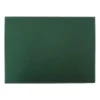 Ørskov placemat leer vierkant, donkergroen