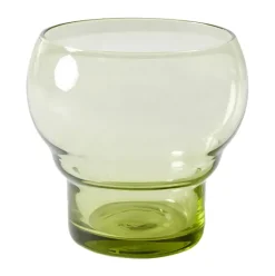 70's Bulb glas 27 cl 4-pack, Mint green