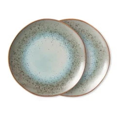 70's dinerbord Ø26 cm 2-pack, Mineral