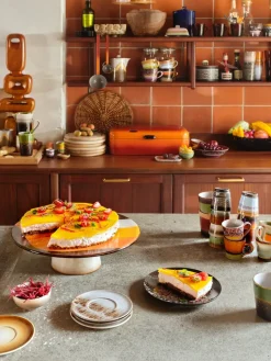 70's espresso mok 4-pack, Retro