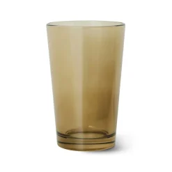 70's glassware theeglas 20 cl 4-pack, Mud brown
