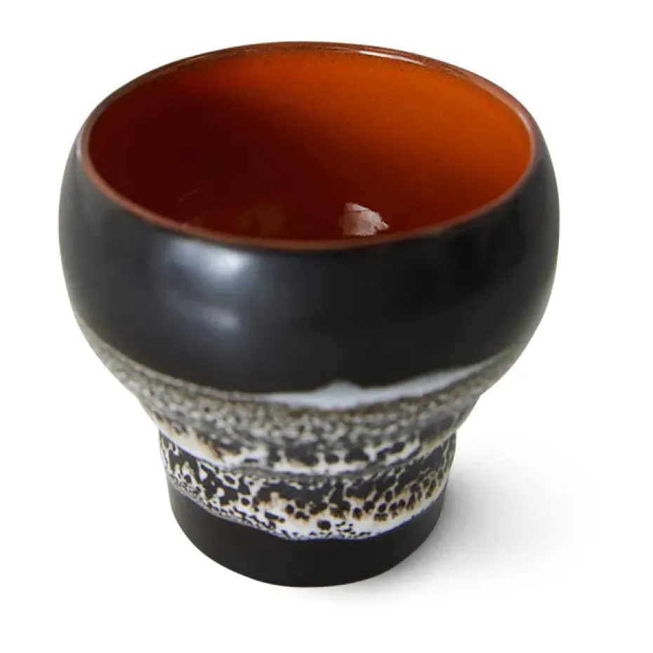 70's lungo mok 24 cl 2-pack, Basalt