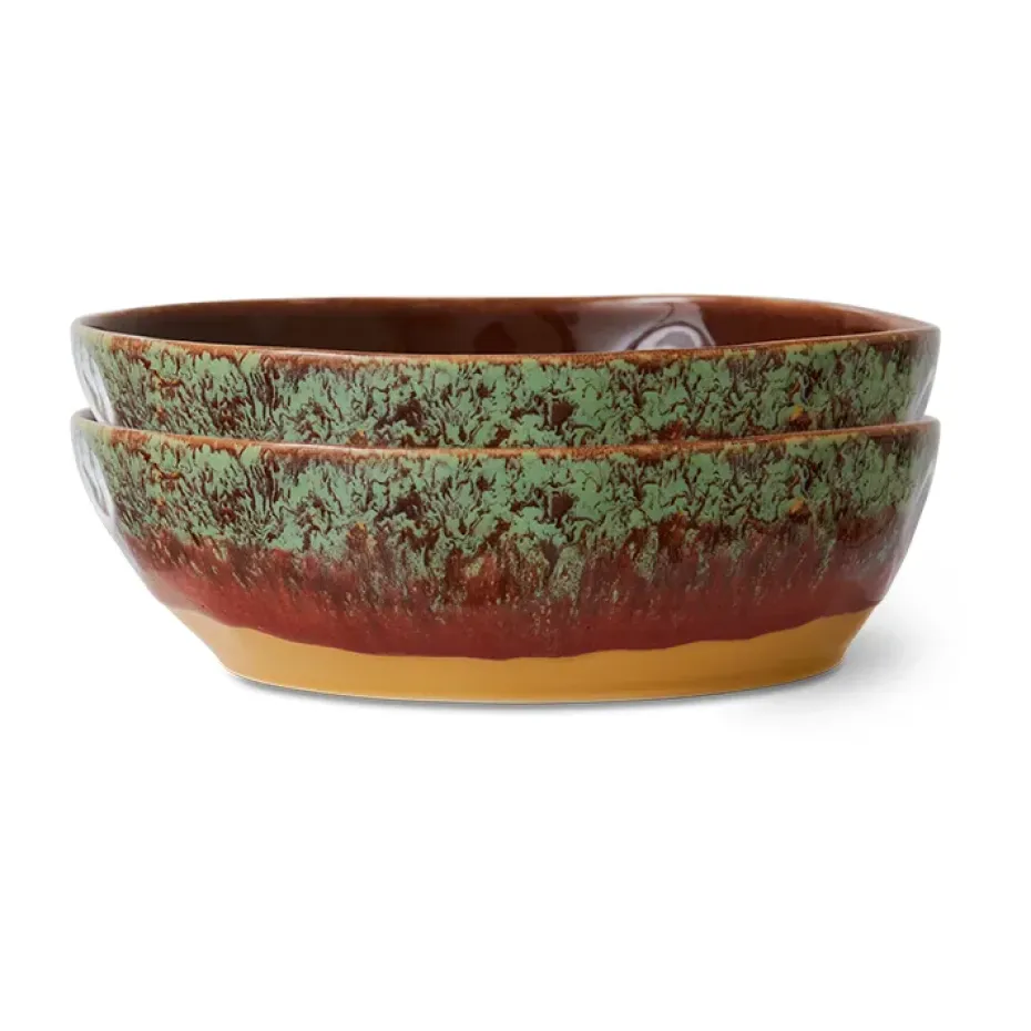 70's pastabord Ø19,5 cm 2-pack, Cove