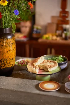 70's plateau taartschaal M, Licorice