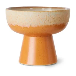 70's tapasschaal op voet S Ø11x9,5 cm, Dunes