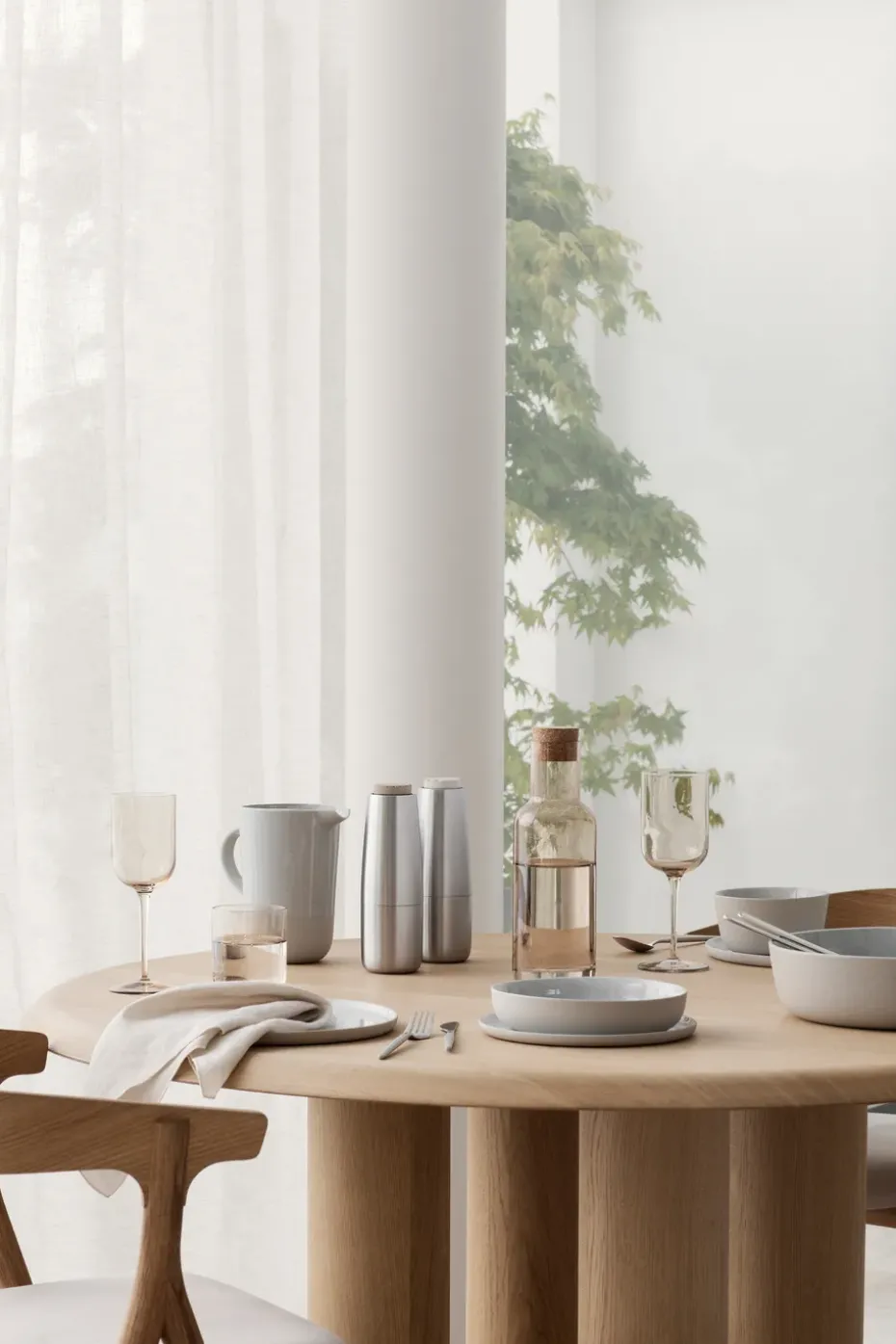 Sablo saladeschaal Ø28 cm, Cloud