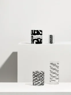 Salong Betong DOF glas 35 cl 2-pack, Transparant-zwart