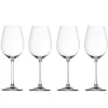 Salute rodewijnglas 55 cl, 4 stuks, transparant