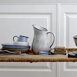 Sandrine diep bord, blauw