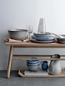 Sandrine ontbijtgarnituur 12-delig, Blauw