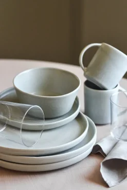 Sandsbro bordje, Lichtgrijs, Ø20 cm