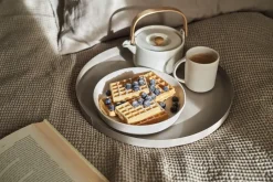 Sandsbro bordje, Offwhite, Ø20 cm