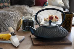 Satake theekan ovaal 1,2 l, Zwart