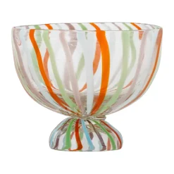 Savya glazen kom Ø17 cm, Multi