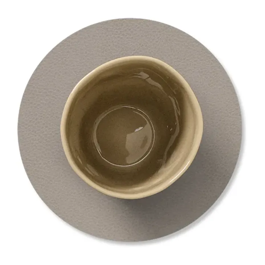 Serene glasonderzetter circle Ø10 cm, Ash