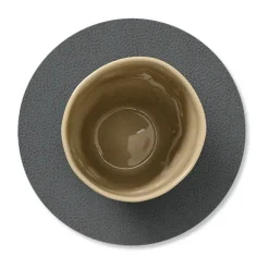 Serene glasonderzetter circle Ø10 cm, Anthracite