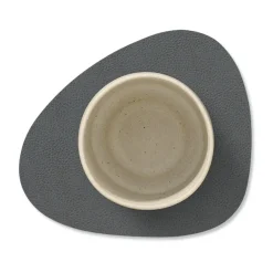 Serene glasonderzetter curve 11x13 cm, Anthracite