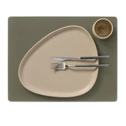 Serene placemat square L 35x45 cm, Moss