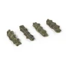 Serre bestekhouder 4-pack, Moss green