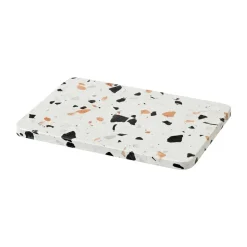 SERVE-IT serveerbord 16 cm, White terrazzo