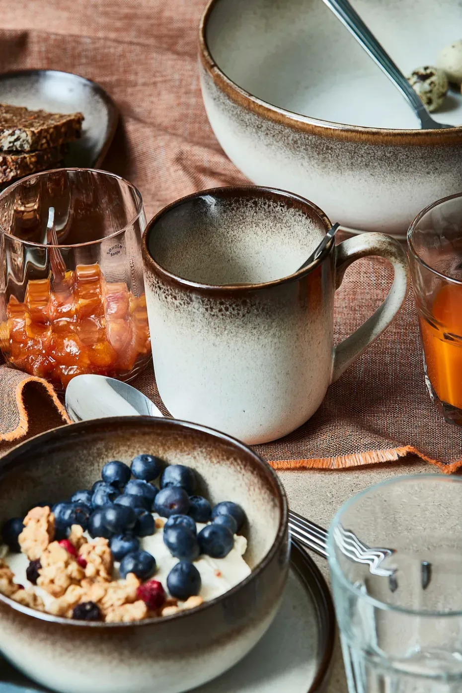 Søholm Sonja slakom Ø24 cm, Brown