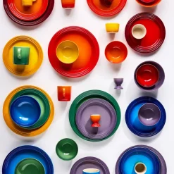 Signature steengoed diepe schaal 6-delig, Rainbow