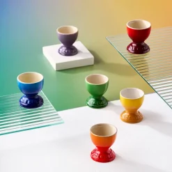 Signature steengoed eierdop 6-delig, Rainbow