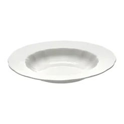 Silhouette diep bord L Ø27 cm 4-pack, White