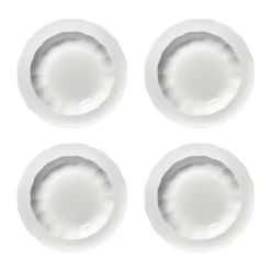 Silhouette diep bord M Ø23,7 cm 4-pack, White