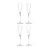 Silhouette flute champagneglas 15 cl 4-pack, Clear