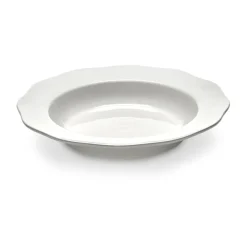 Silhouette pasta bord Ø22 cm 4-pack, White