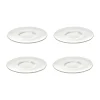 Silhouette schotel voor koffiekop Ø12,7 cm 4-pack, White