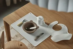 Silly slabbetje siliconen 2-pack, Vanilla-hazel