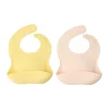 Silly slabbetje siliconen 2-pack, Blush-lemon