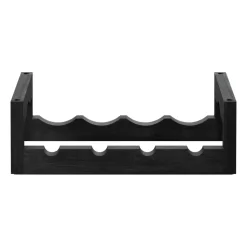 Silo stapelbaar wijnrek, Zwartgebeitst essenhout