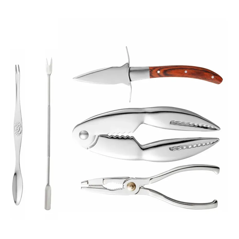 Skai schaaldierenset 15-delig, Roestvrij staal