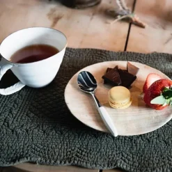 Skaugum dessertlepel, Pure White