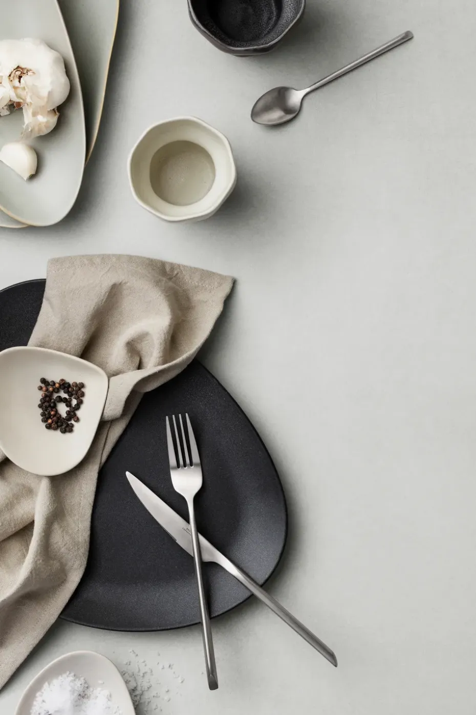 Sletten dinermes, Full satin forged