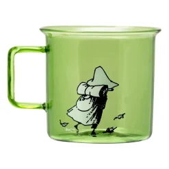Snufkin glazen mok 35 cl, Groen