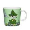 Snufkin Moomin mok, groen