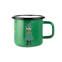 Snusmumriken emaillen mok 37 cl, Groen
