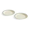 Sobremesa bord Ø24,5 cm 2-pack, Green-sand