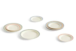 Sobremesa bord Ø24,5 cm 2-pack, Green-sand