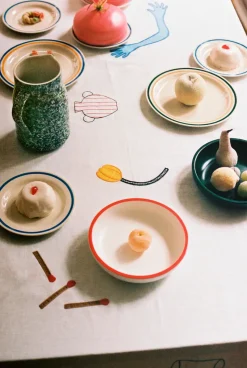 Sobremesa bord Ø18,5 cm 2-pack, Red