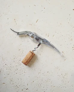 Soft machine crystal kurkentrekker, Zilverkleurig